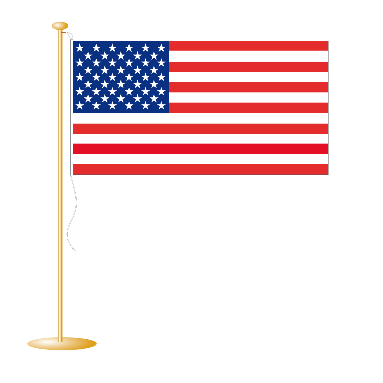 tafelvlag Verenigde Staten van Amerika