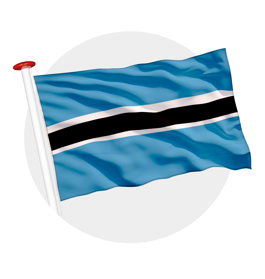 vlag Botswana