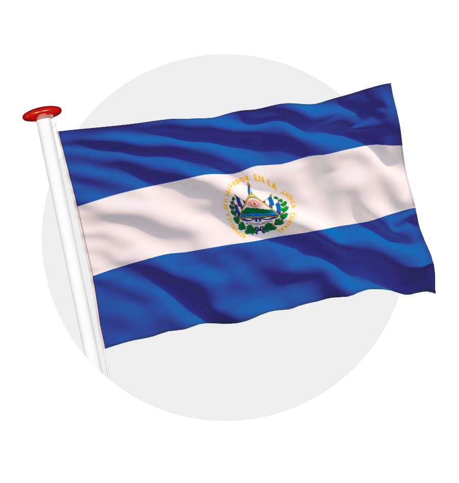 vlag El Salvador