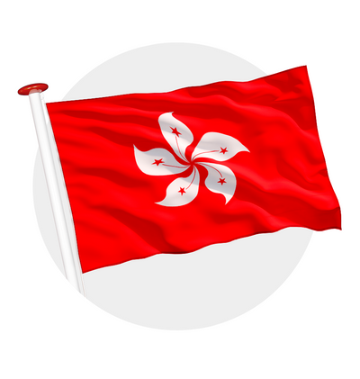 vlag Hong Kong