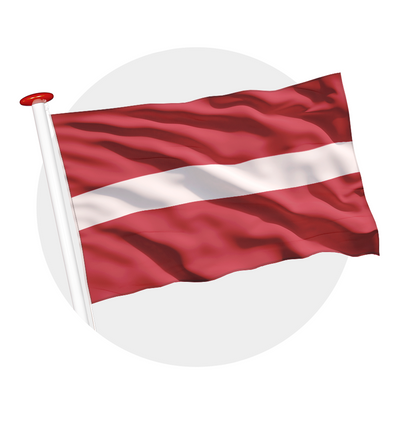 vlag Letland