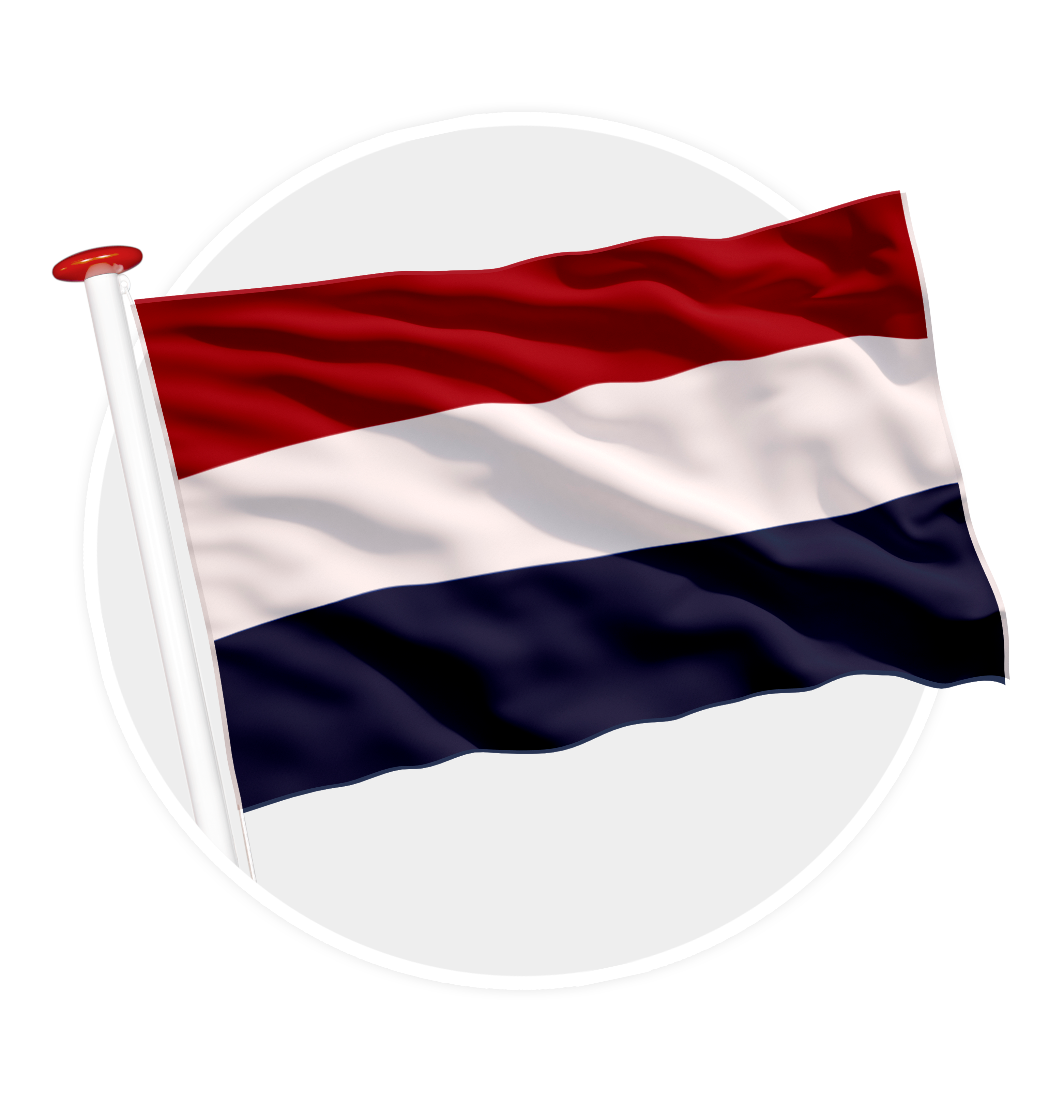 vlag Nederlands marine blauw