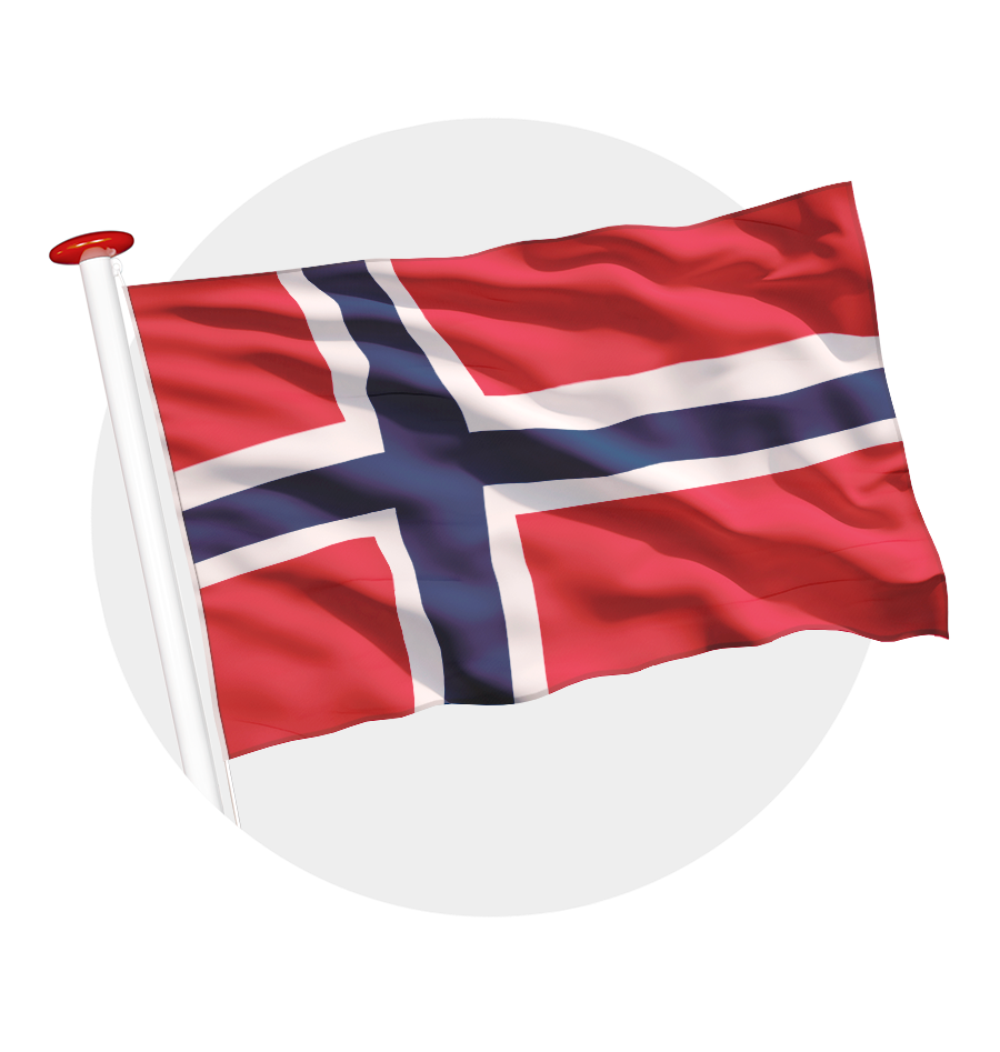 vlag Noorwegen