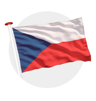 vlag Tsjechie