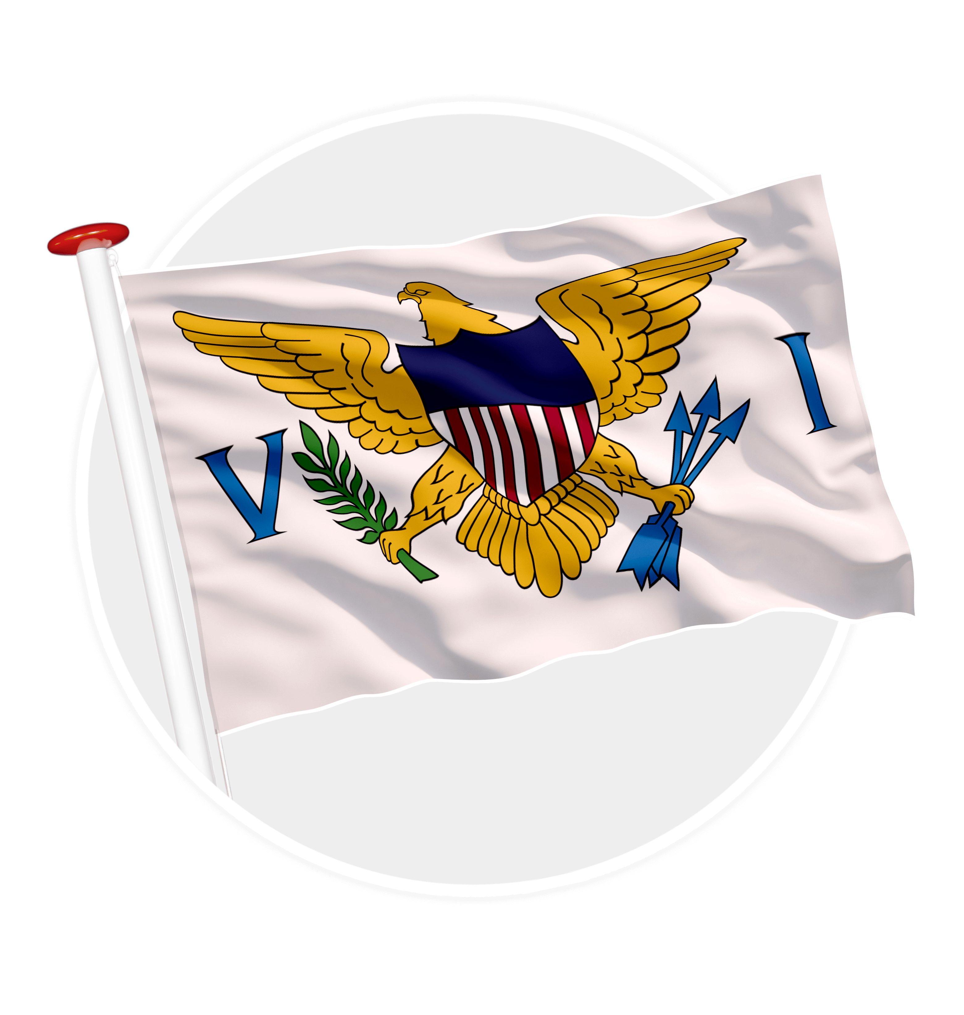 vlag Amerikaanse maagdeneilanden