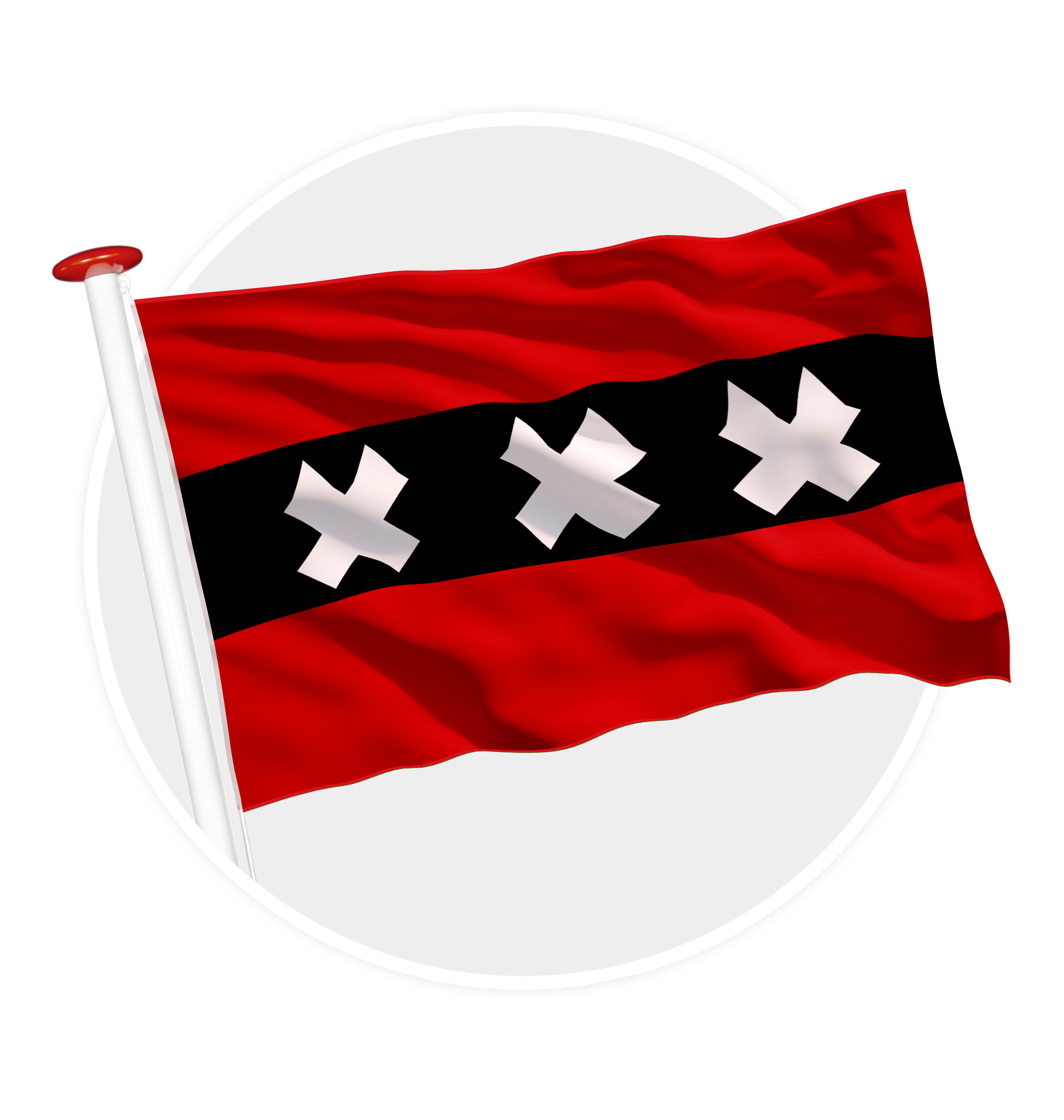 vlag Amsterdam