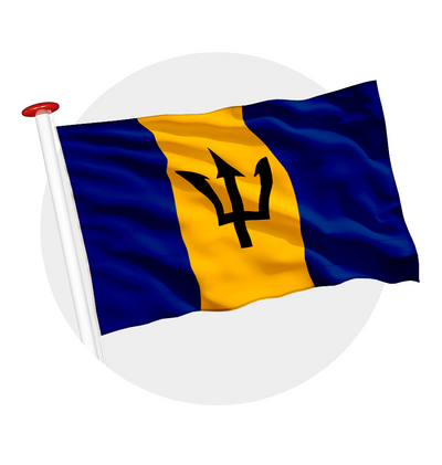 Vlag Barbados