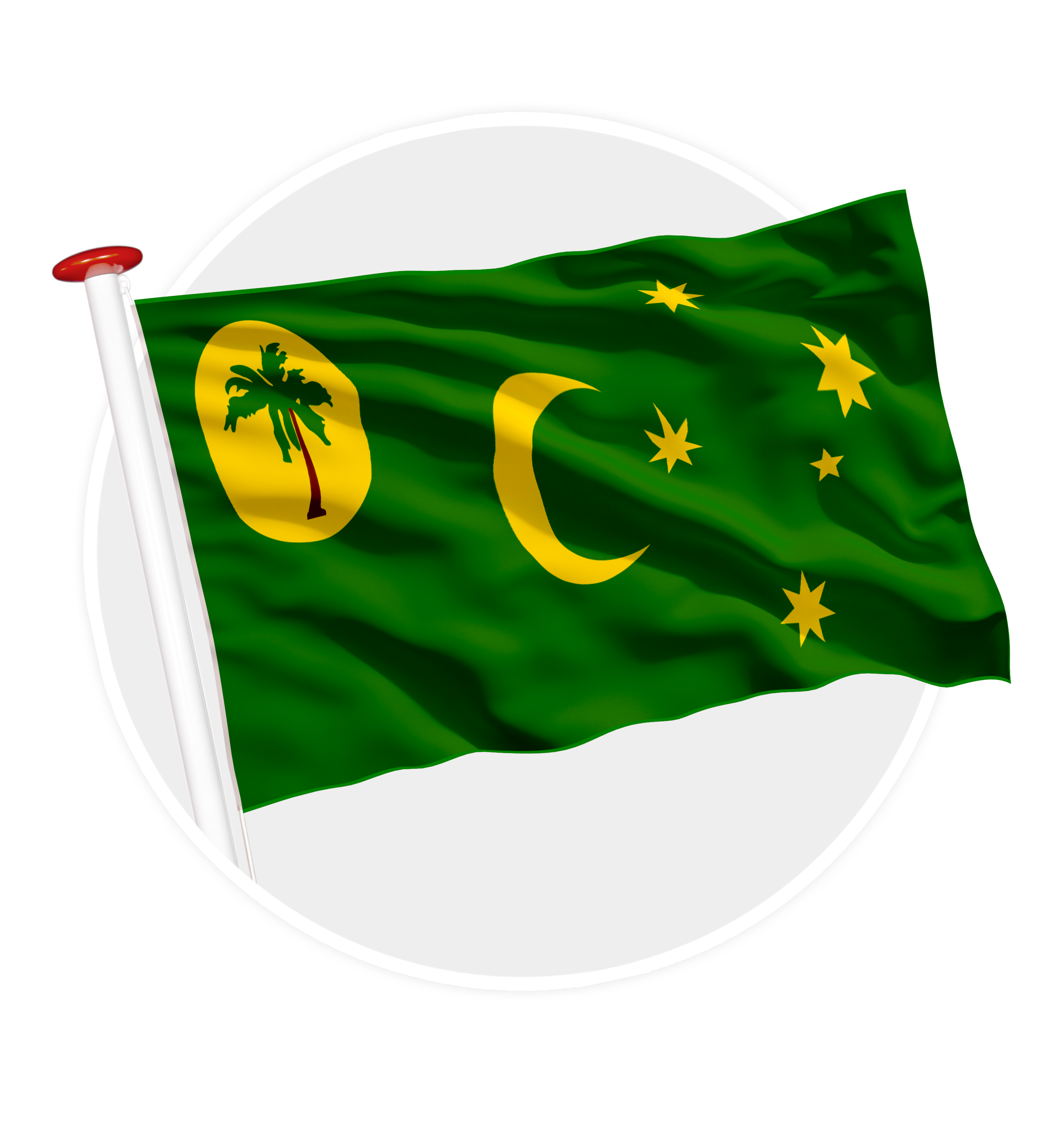 vlag Cocoseilanden