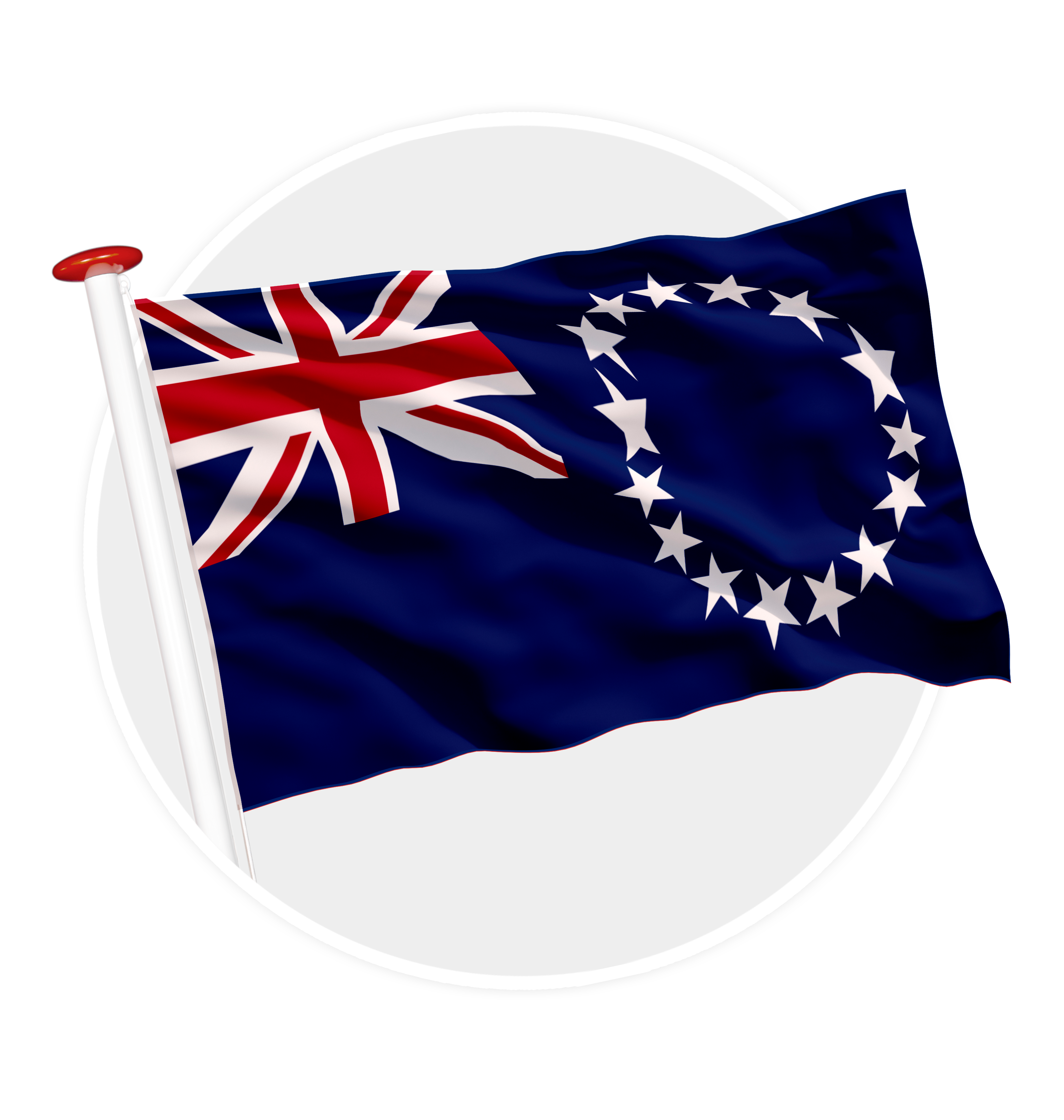 vlag Cookeilanden
