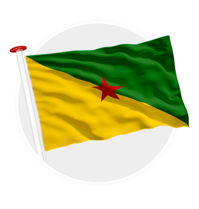 vlag Frans-guyana