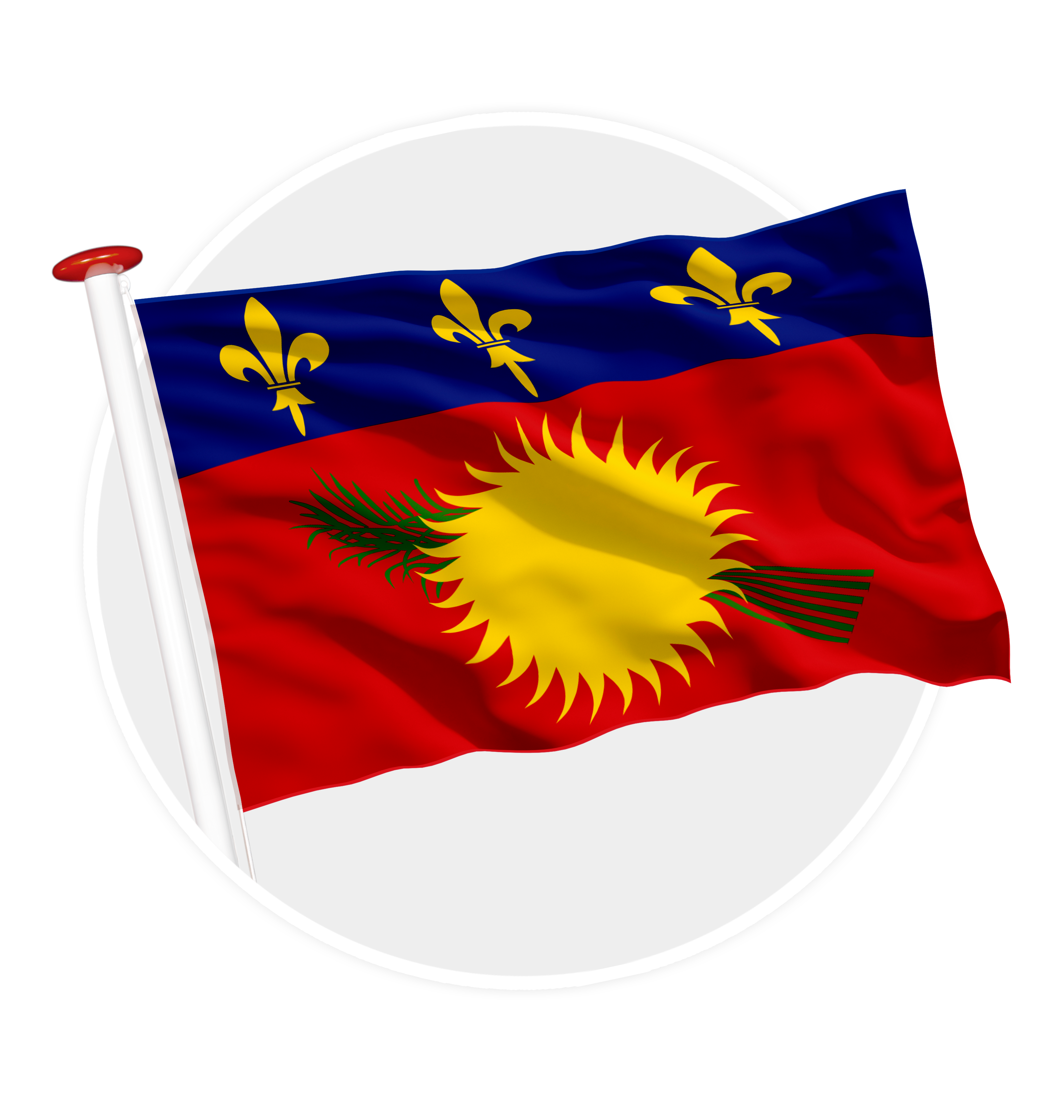 vlag Guadeloupe