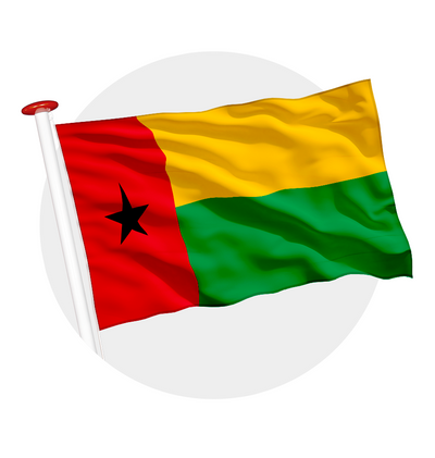 vlag Guinee-Bissau