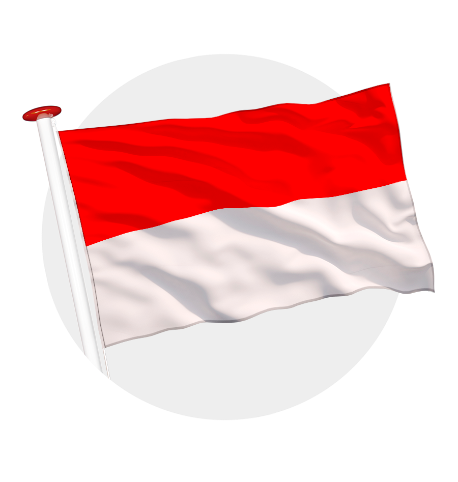 vlag Indonesië