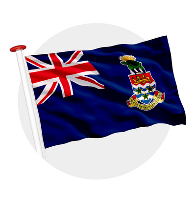 vlag Kaaiman eilanden