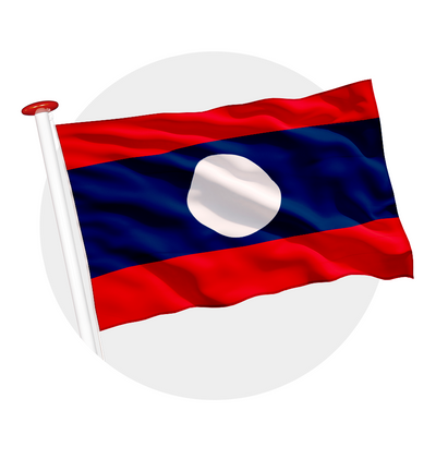 vlag Laos