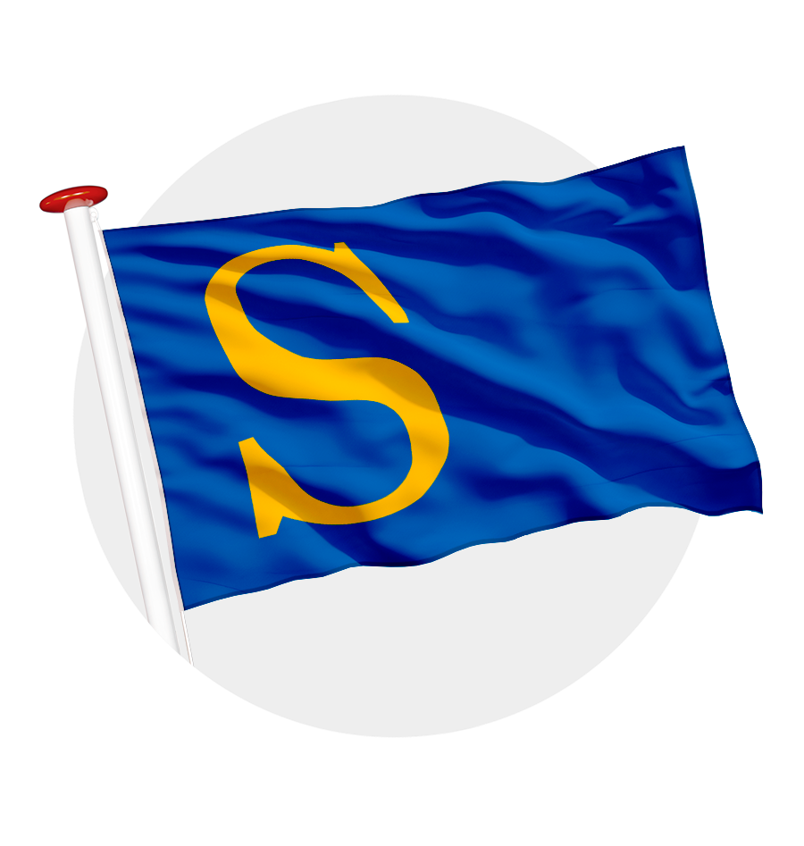 vlag Laren (Noord-Holland)