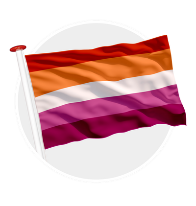 vlag Lesbian Pride