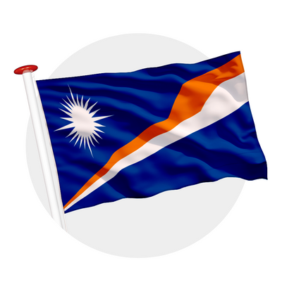 vlag Marshalleilanden