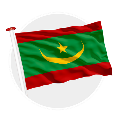 vlag mauritanie