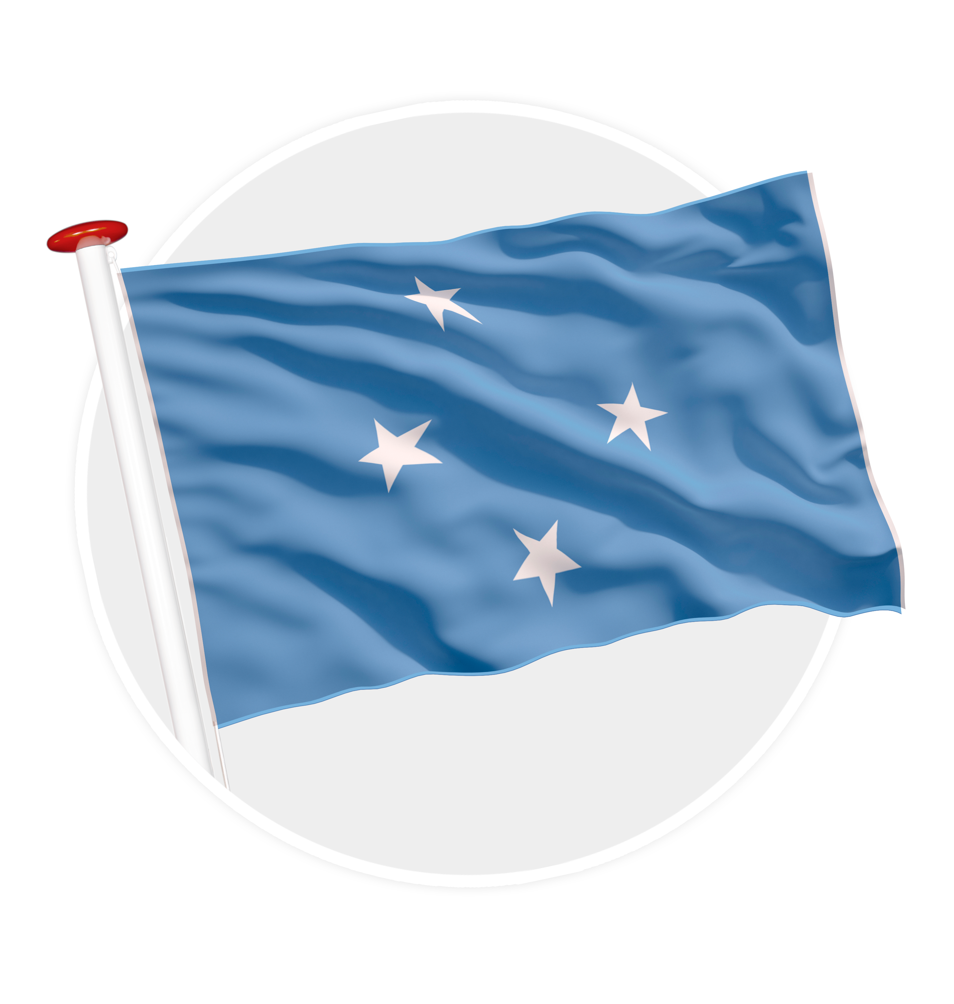 vlag Micronesie