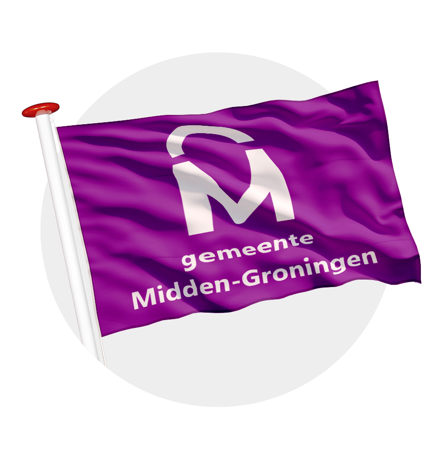 vlag Midden-Groningen