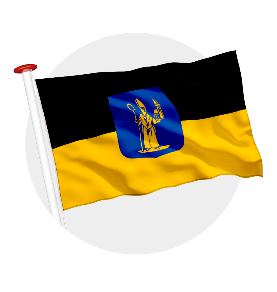 vlag Mill en Sint-Hubert