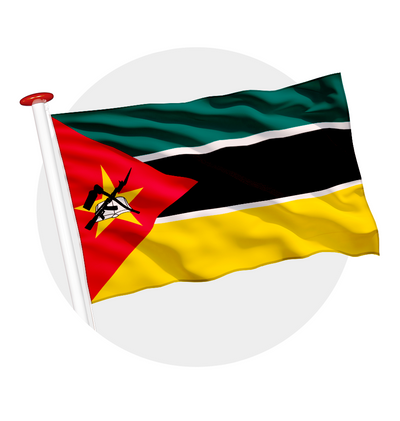 vlag Mozambique