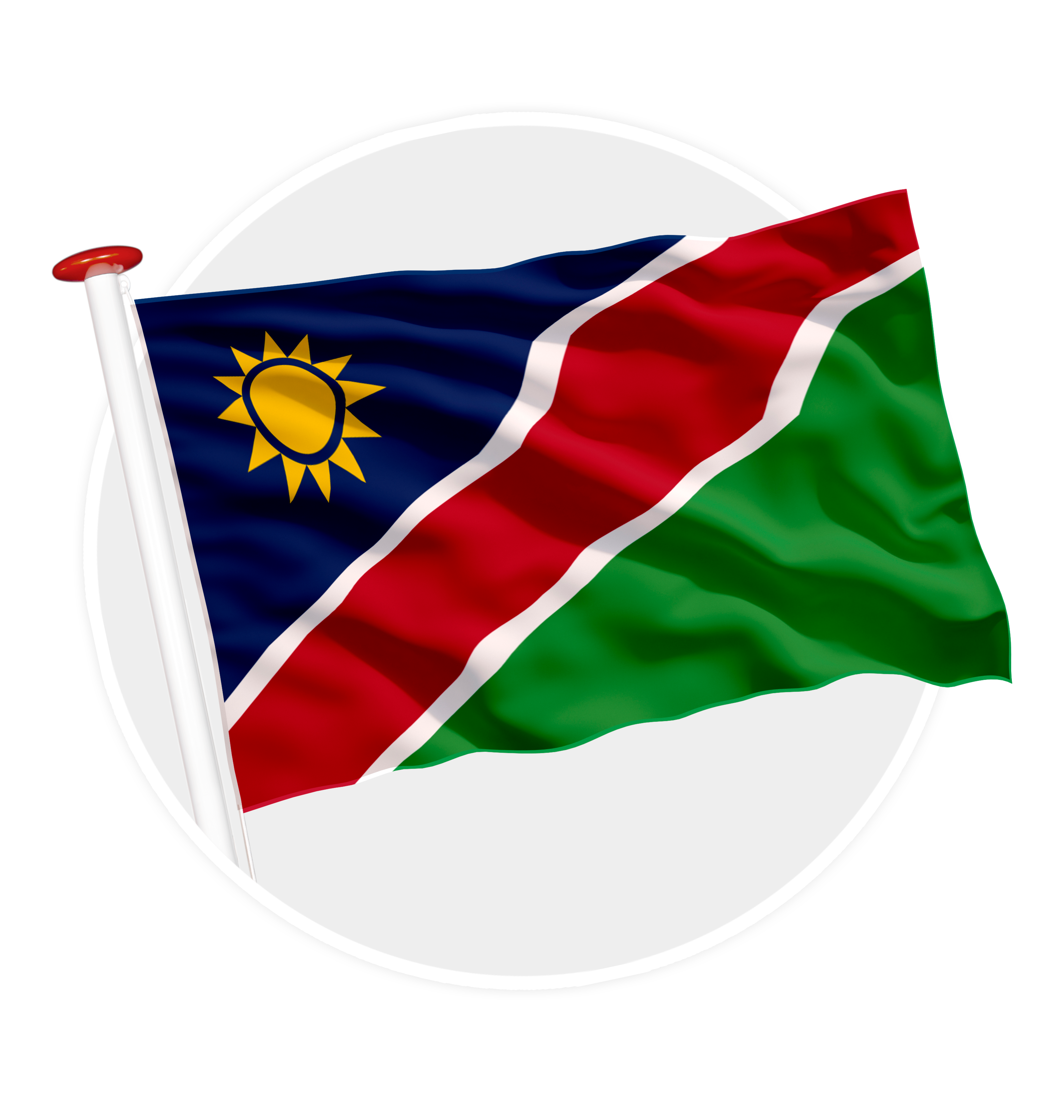 vlag Namibie