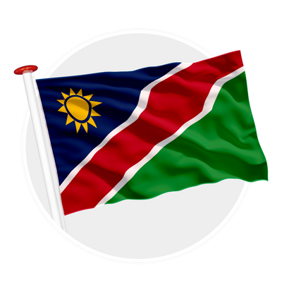 vlag Namibie
