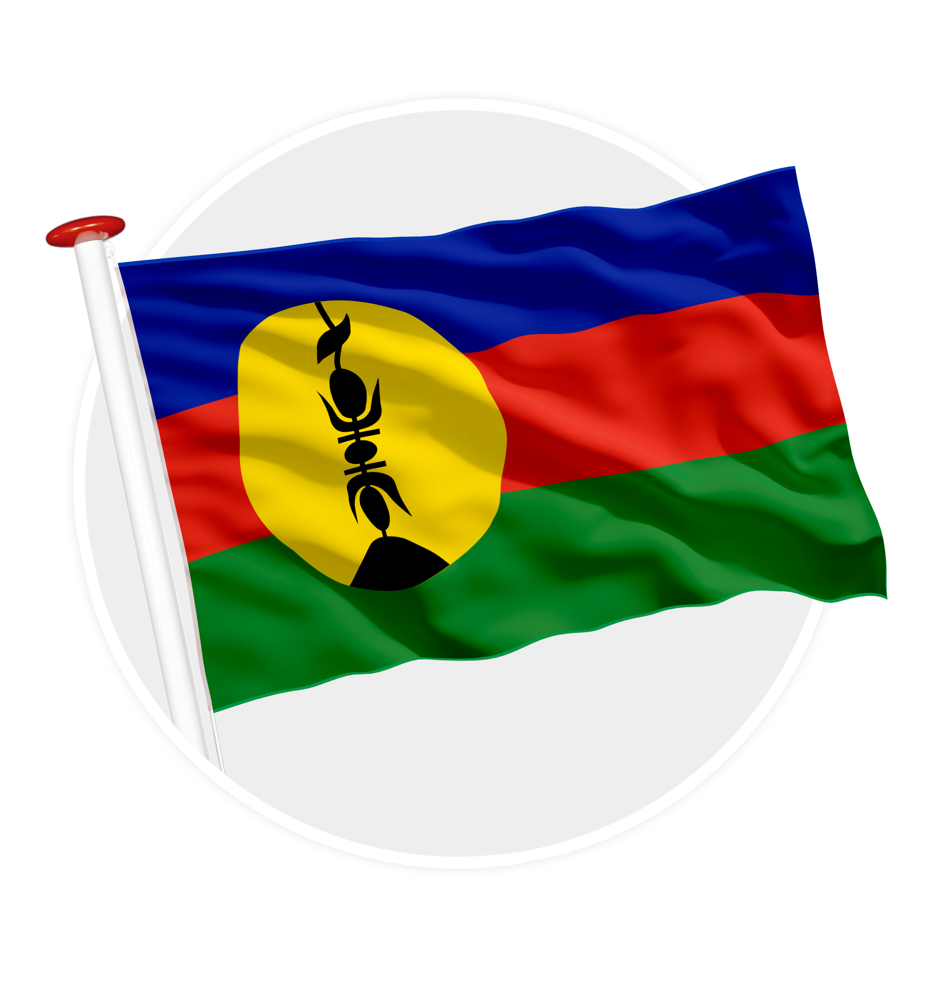vlag Nieuw-caledonie