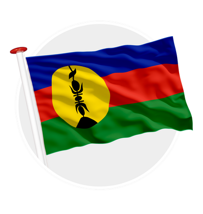 vlag Nieuw-caledonie