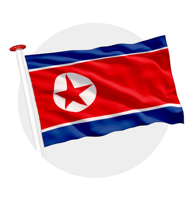 vlag Noord-Korea