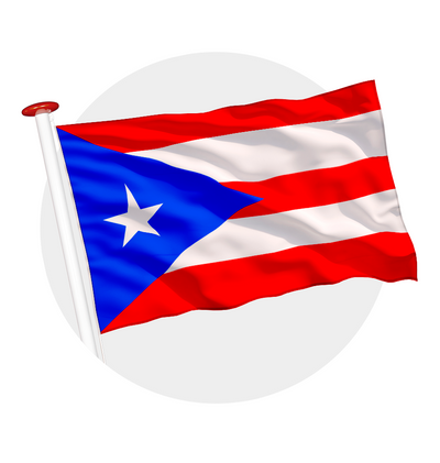 vlag Puerto Rico