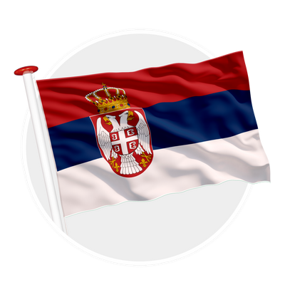 vlag Servie