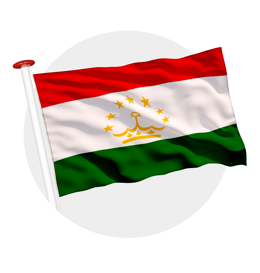 vlag Tadzjikistan