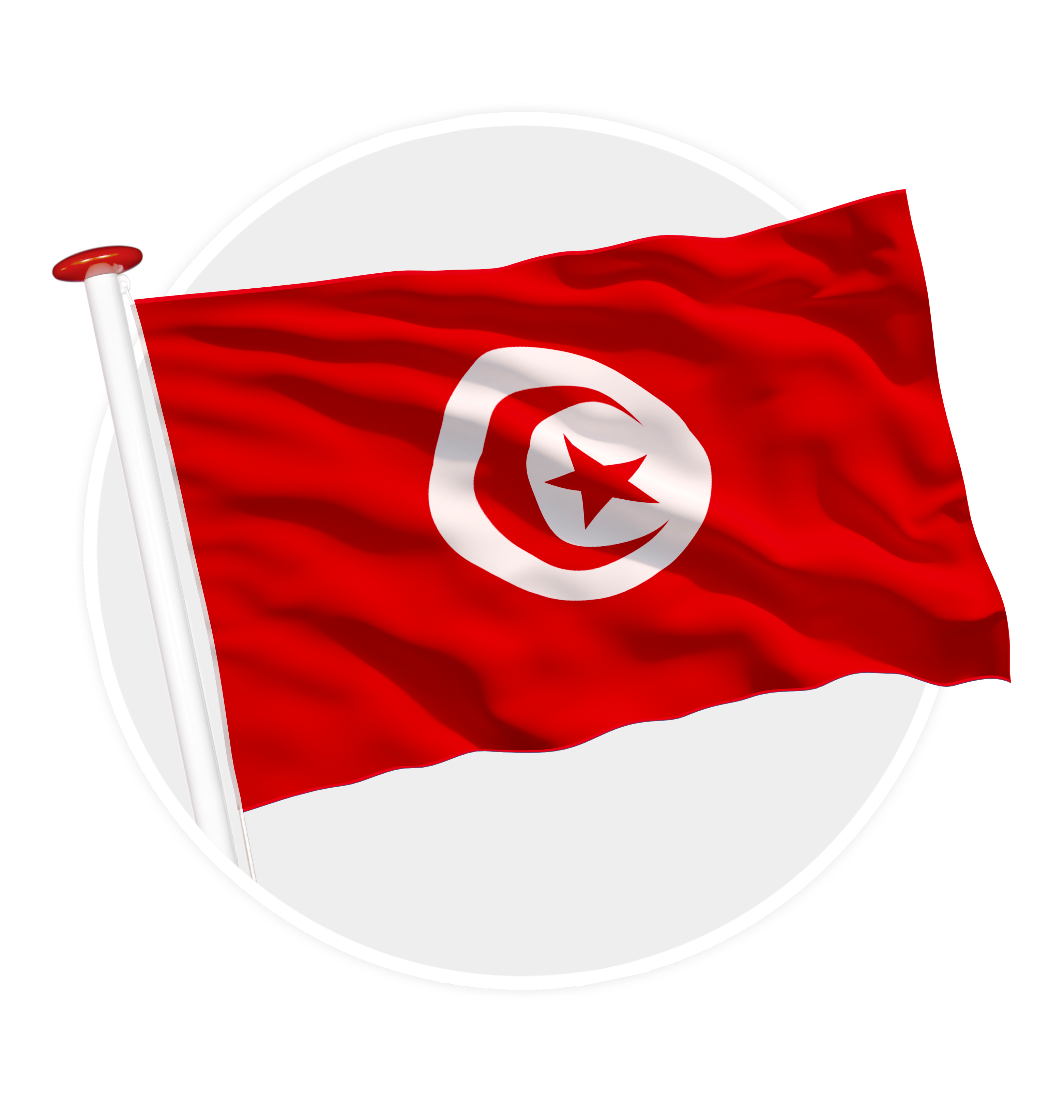 vlag Tunesie
