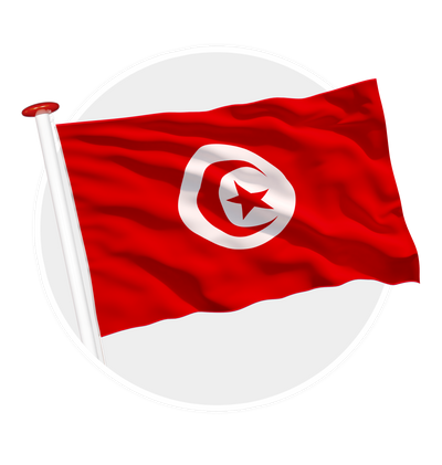 vlag Tunesie