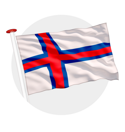 vlag Faroer eilanden