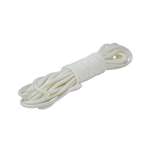 Vlaggenkoord wit (voor vlaggenmast)