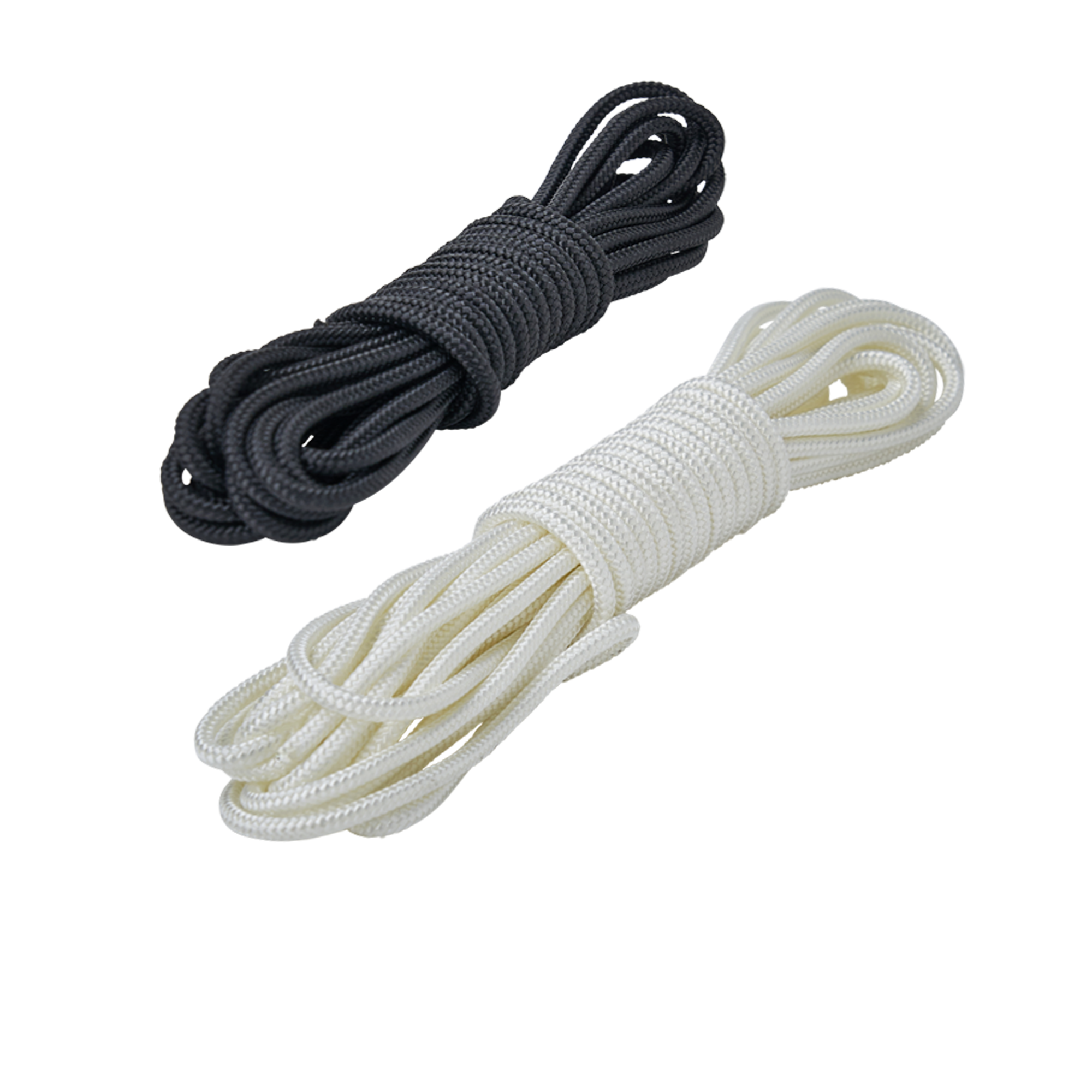 Vlaggenkoord zwart en wit