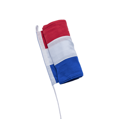 Fluisterwimpel 250–350 cm zonder stokje voor vlaggenmast bij woning