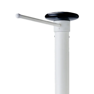 Draaitop met banieruithouder (aluminium vlaggenmast)