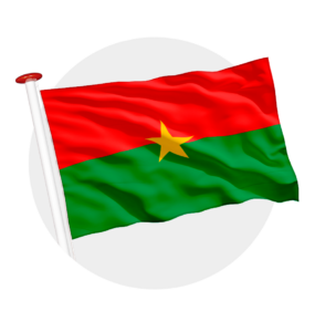 Vlag Burkina Faso